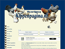 Tablet Screenshot of kippenpagina.nl